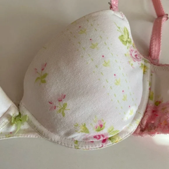 Victoria’s Secret floral cotton bra 34B - Picture 4 of 6